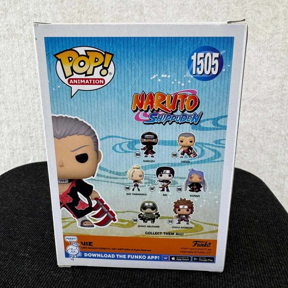 Funko Pop Naruto Shippuden Hidan 1505 Vinyl Figure Akatsuki Anime Collectible